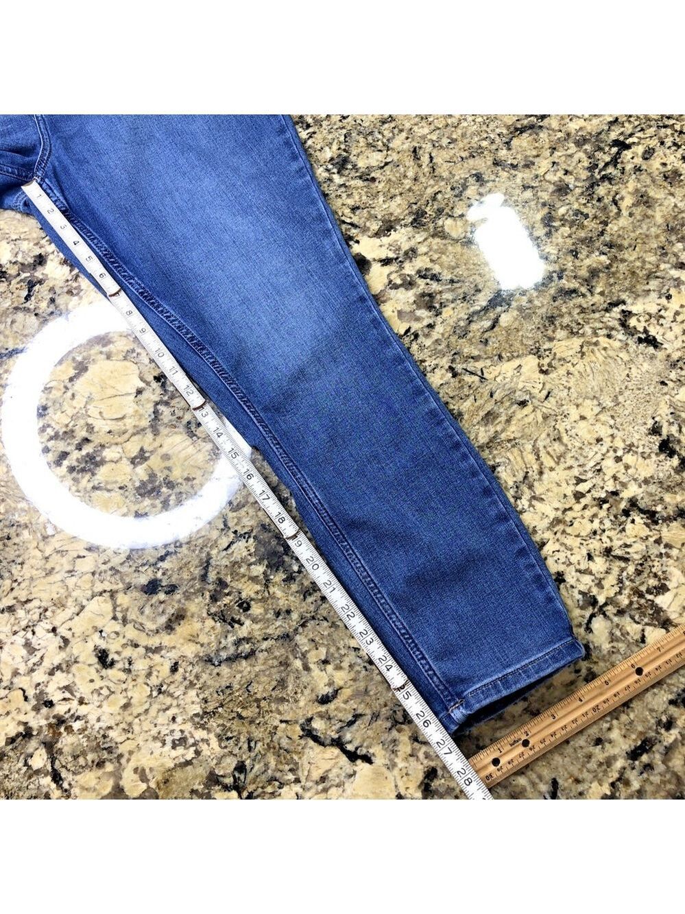 Size 18W X 27 Calvin Klein High Rise Skinny Women’s Jeans Stretchy BD - Picture 9 of 14